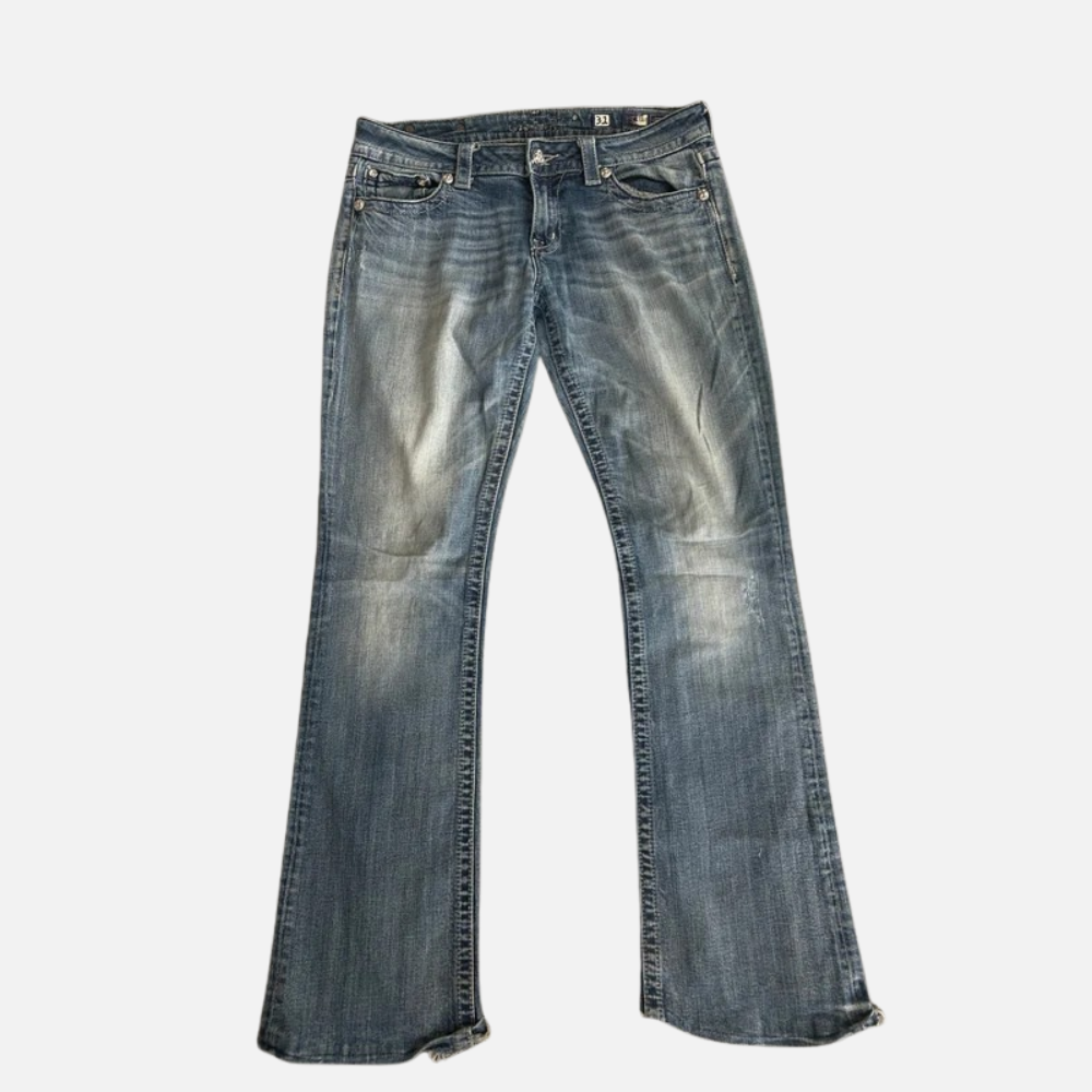 Harper Denim Crystal Bloom