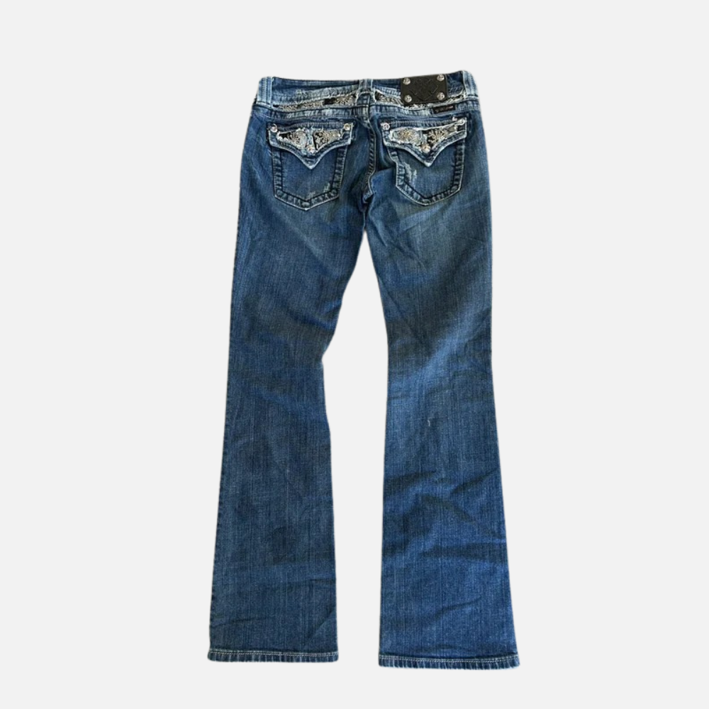 Harper Denim Opal Stitch