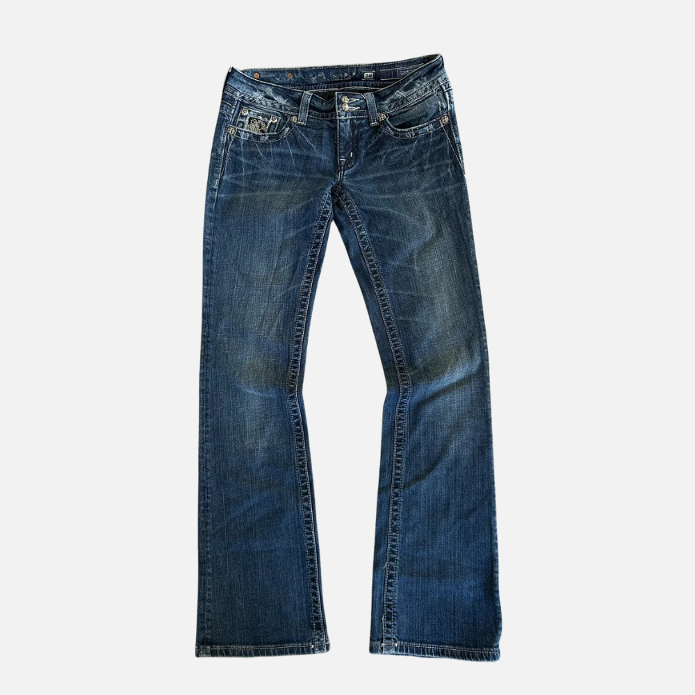 Harper Denim Opal Stitch