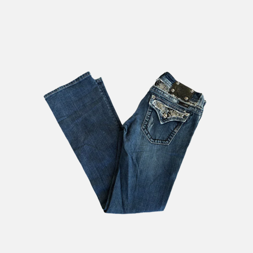 Harper Denim Opal Stitch