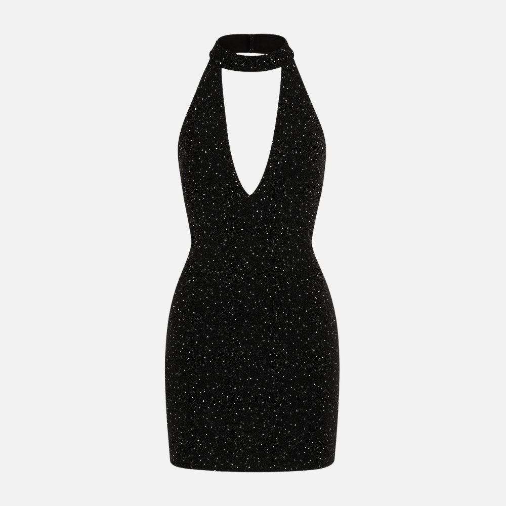 Luna Halo Glitter Dress