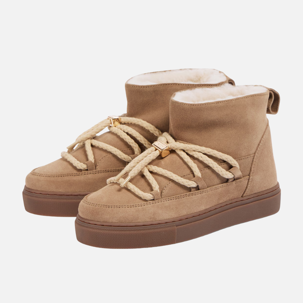 Sand Sierra Wool Lace Boot