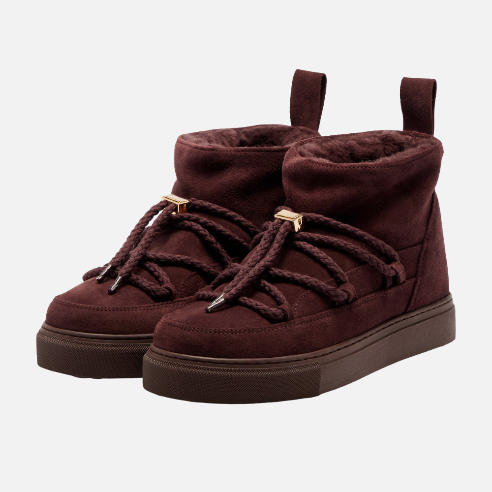 Merlot Sierra Wool Lace Boot